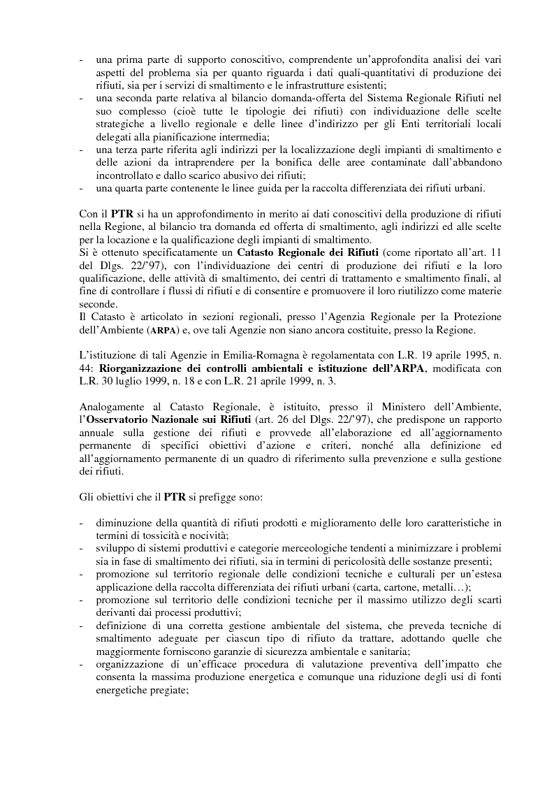 Anteprima della tesi: Criteri di scelta ottimali per la dislocazione di discariche di rifiuti solidi urbani sul territorio, Pagina 9