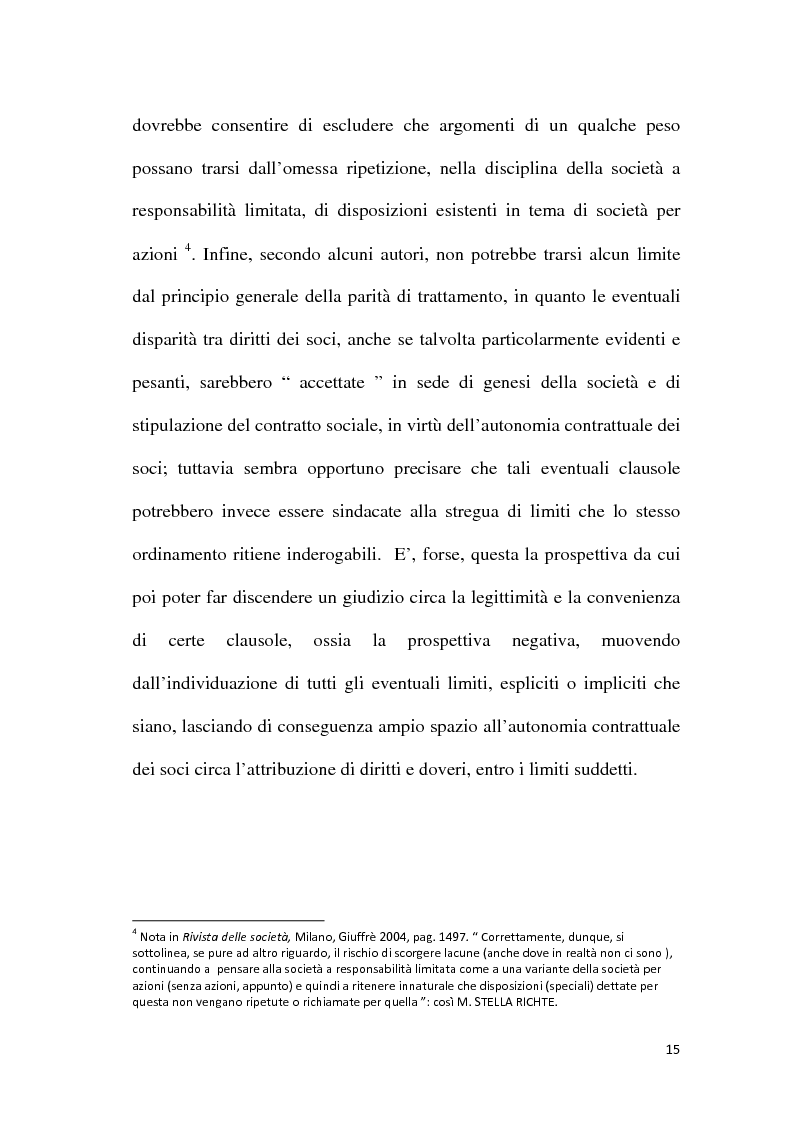 Anteprima della tesi: Amministrazione e controllo nella Società a Responsabilità Limitata, Pagina 12