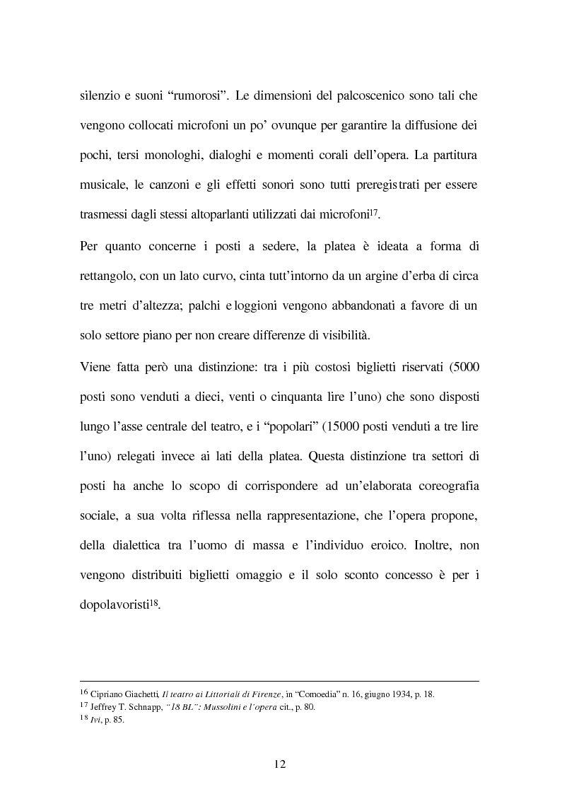 Anteprima della tesi: Il fascismo e il teatro, Pagina 14