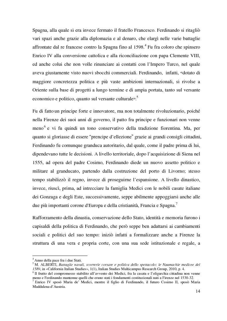 Estratto dalla tesi: Al servizio del Granduca: l'epica e lo spettacolo delle armi