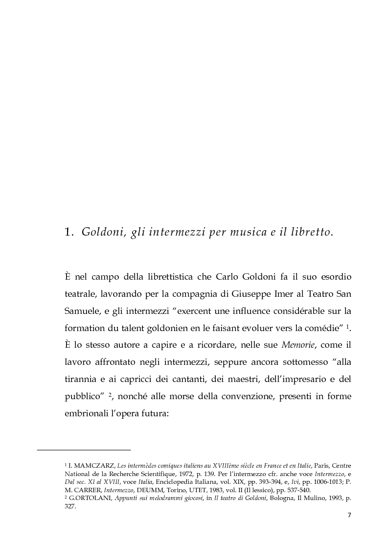 Anteprima della tesi: Lo "spettacolo" della guerra in Goldoni, Pagina 5