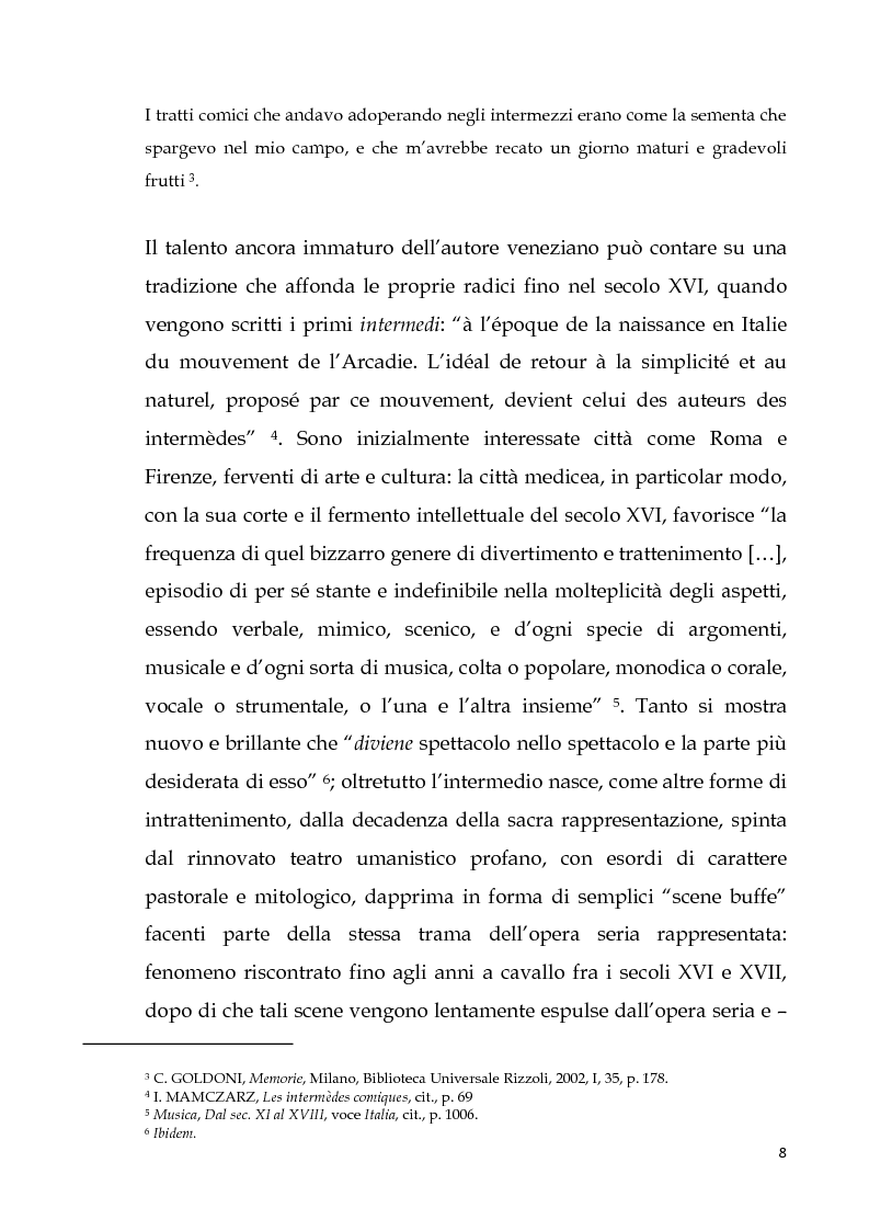 Anteprima della tesi: Lo "spettacolo" della guerra in Goldoni, Pagina 6