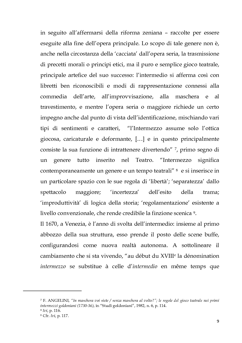 Anteprima della tesi: Lo "spettacolo" della guerra in Goldoni, Pagina 7