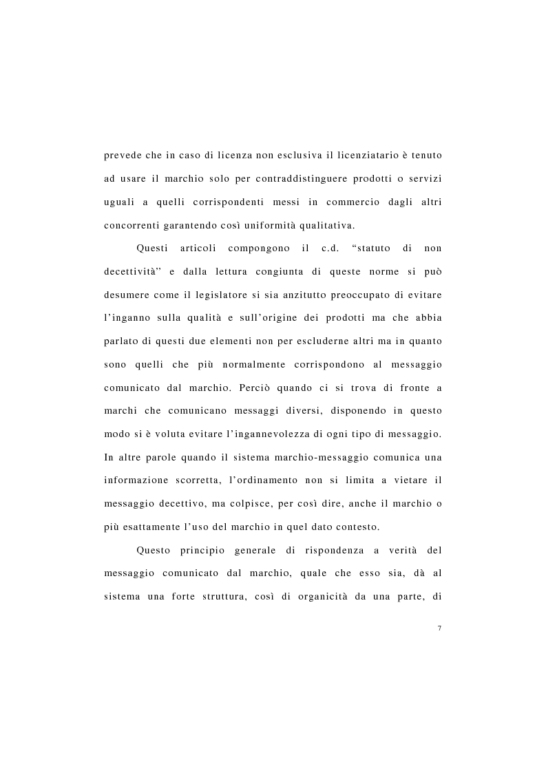 Anteprima della tesi: La Protezione del Marchio non registrato, Pagina 8
