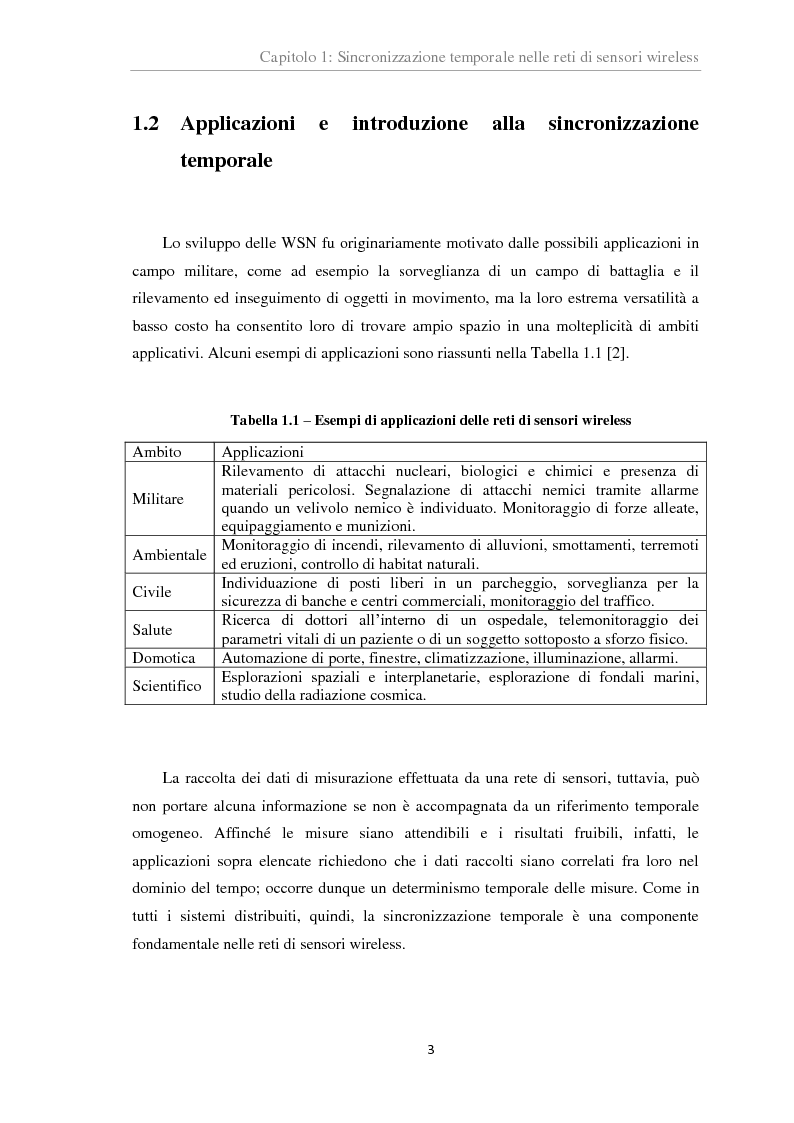 Anteprima della tesi: Analisi sperimentale di algoritmi di sincronizzazione per reti di sensori wireless basati su regressione lineare, Pagina 6