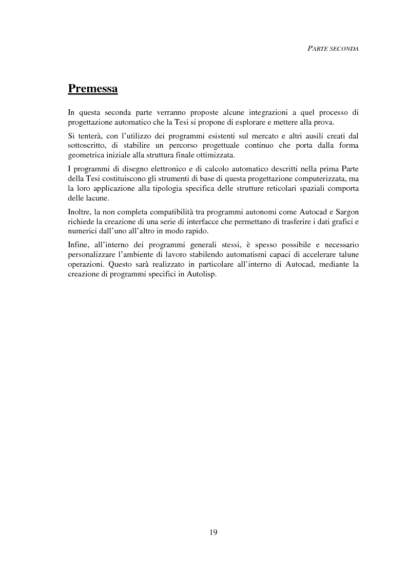 Anteprima della tesi: Progettazione automatica delle strutture reticolari spaziali, Pagina 15