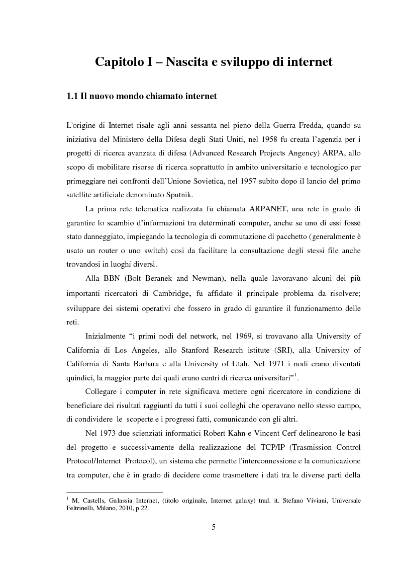 Anteprima della tesi: Gli utenti dei social network: vantaggi e rischi di una vita online, Pagina 4