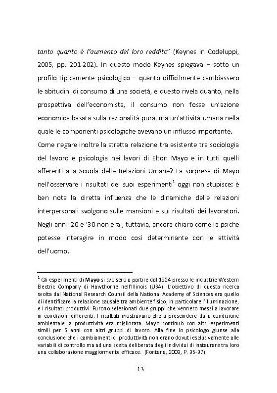 Anteprima della tesi: La questione manageriale - Analisi retrospettive e sfide future, Pagina 13