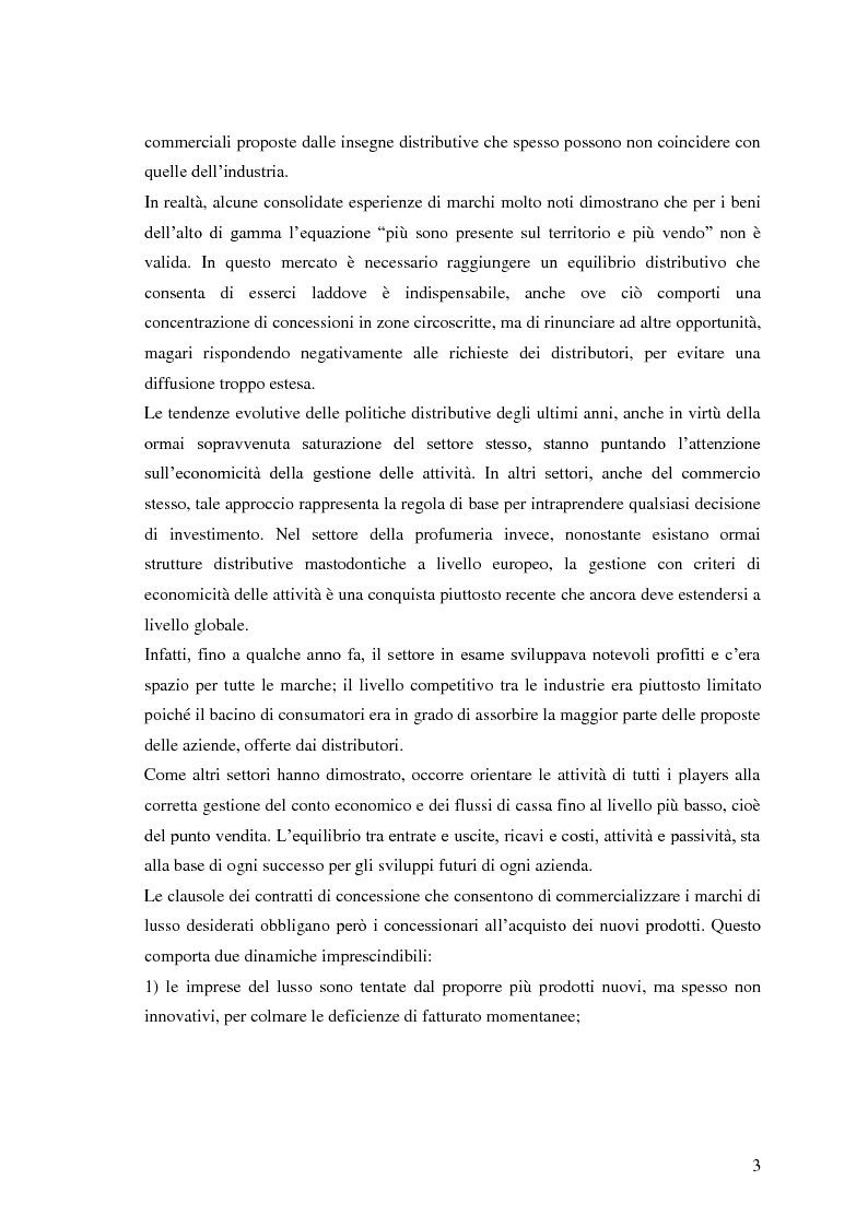Anteprima della tesi: I canali della distribuzione del mercato cosmetico mondiale e tendenze evolutive. Le strategie della profumeria nel mercato italiano., Pagina 3