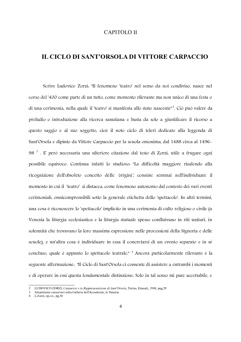 Anteprima della tesi: Osservazioni sulla danza e il balletto a Venezia, nella prima metà del '500, tratte dai Diarii di Marino Sanuto, concernenti notizie storiche di Commedie, Mumarie e Feste, Pagina 4