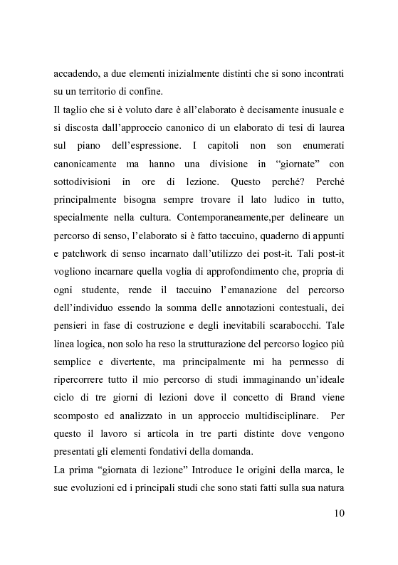 Anteprima della tesi: WeBranding. Il Brand nella rete, tra presenza, dialogo e partecipazione, Pagina 4
