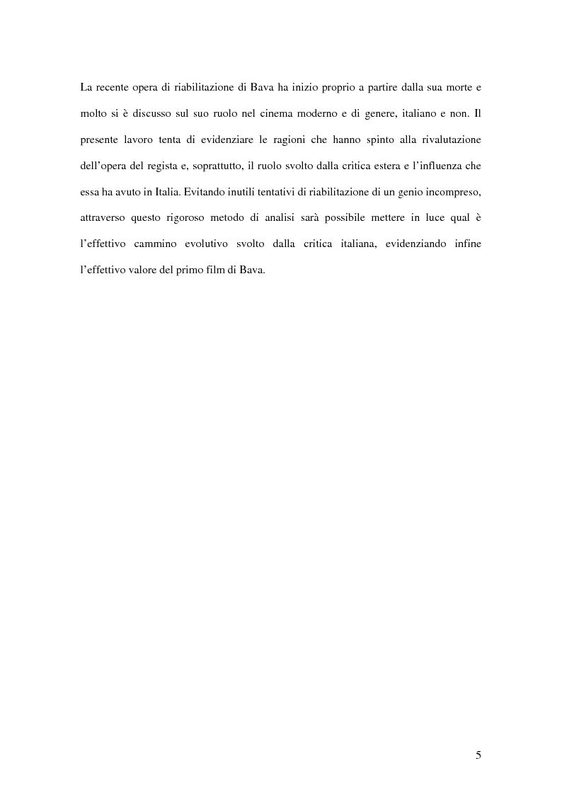 Anteprima della tesi: L'incontro degli opposti: la ricezione critica de "La Machera del Demonio" di Mario Bava, Pagina 4