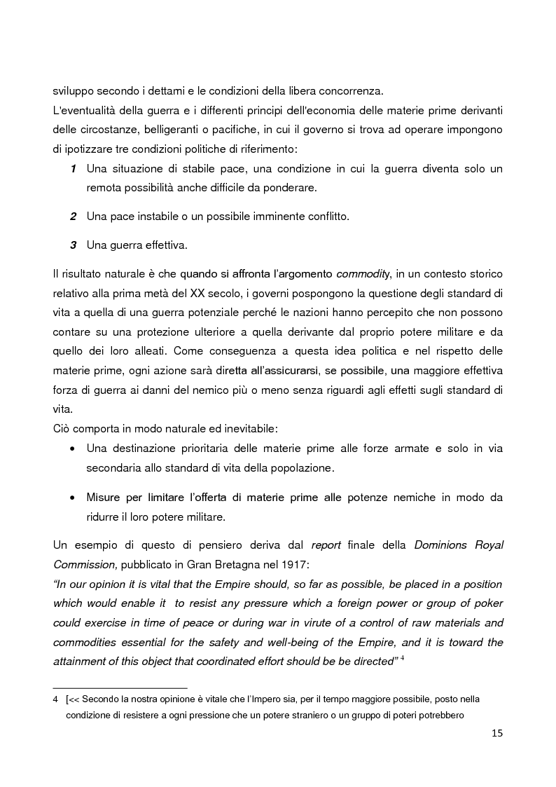 Anteprima della tesi: International Commodity Agreements in the First Half of the 20th Century, Pagina 11
