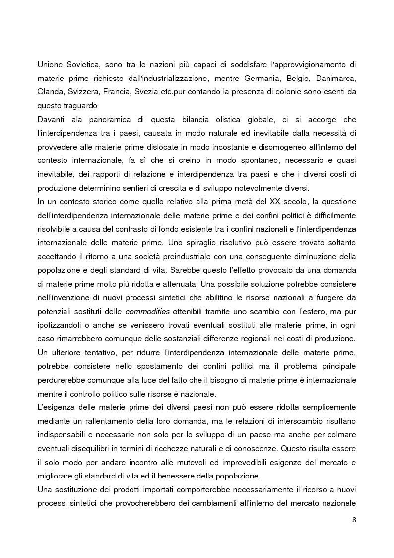 Anteprima della tesi: International Commodity Agreements in the First Half of the 20th Century, Pagina 4