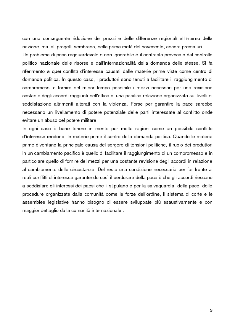 Anteprima della tesi: International Commodity Agreements in the First Half of the 20th Century, Pagina 5