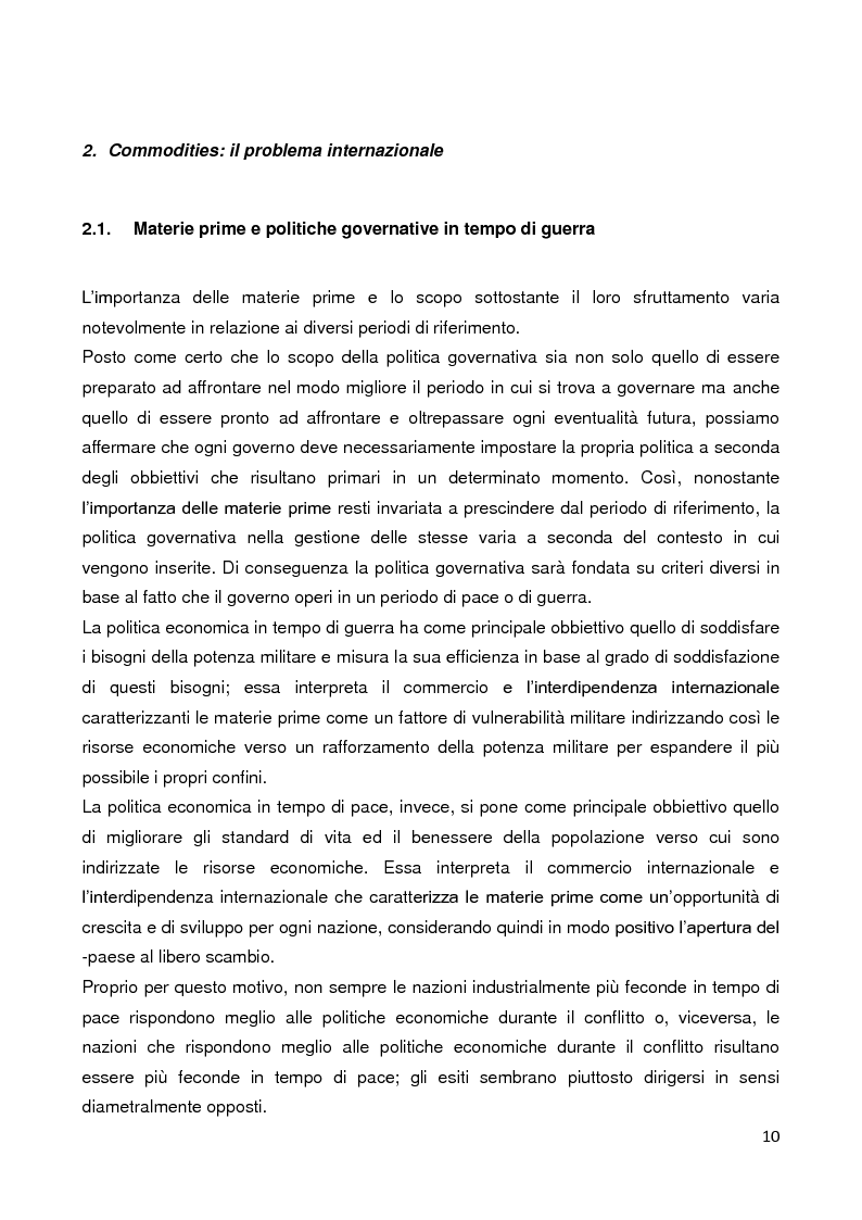 Anteprima della tesi: International Commodity Agreements in the First Half of the 20th Century, Pagina 6