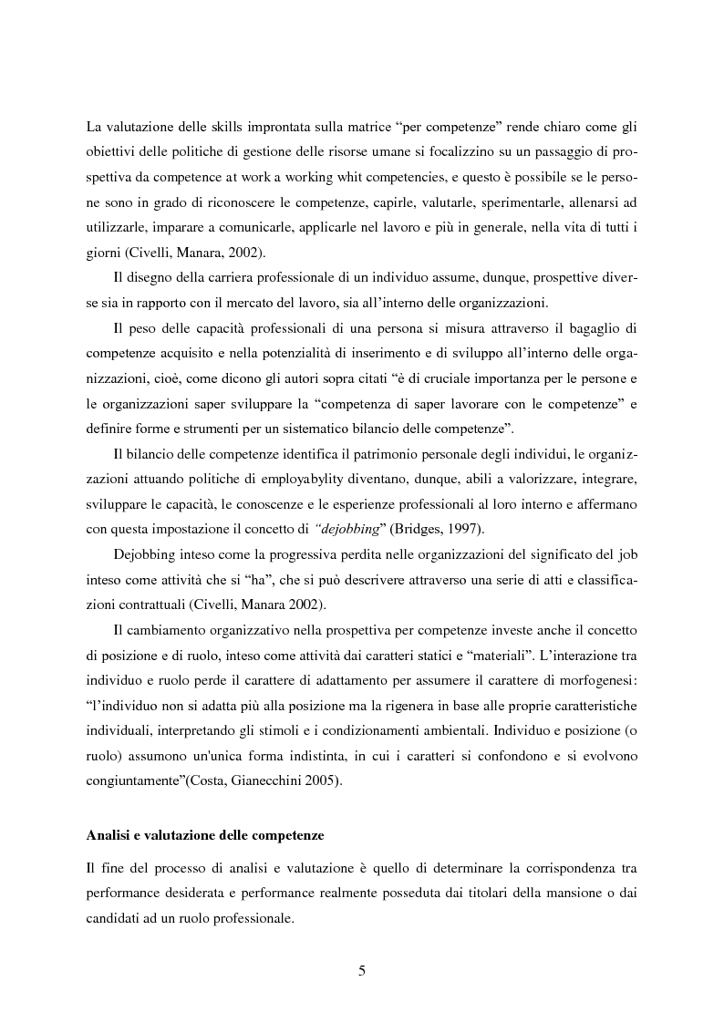 Anteprima della tesi: Lo sviluppo del valore professionale del counselor attraverso l'analisi delle competenze, Pagina 6