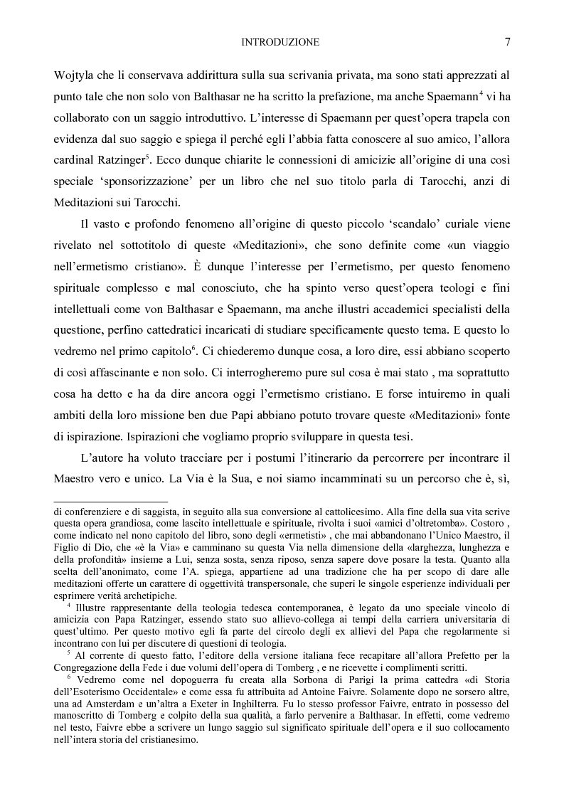 Anteprima della tesi: Ermetismo cristiano e Nuova Evangelizzazione , Pagina 3