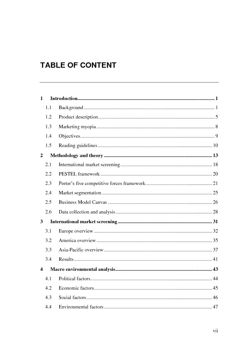Indice della tesi: Market viability assessment of a net-zero energy house, Pagina 1
