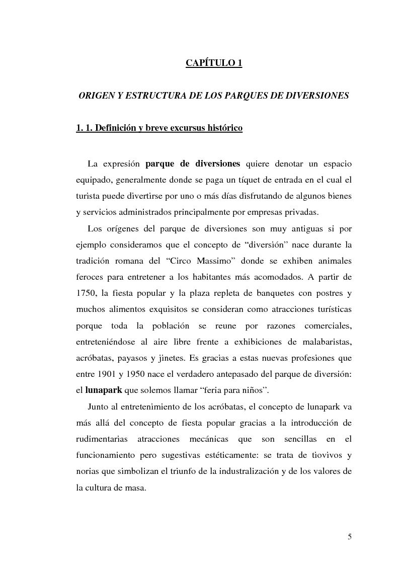 Anteprima della tesi: Los parques de diversiones y el uso de la lengua, Pagina 4