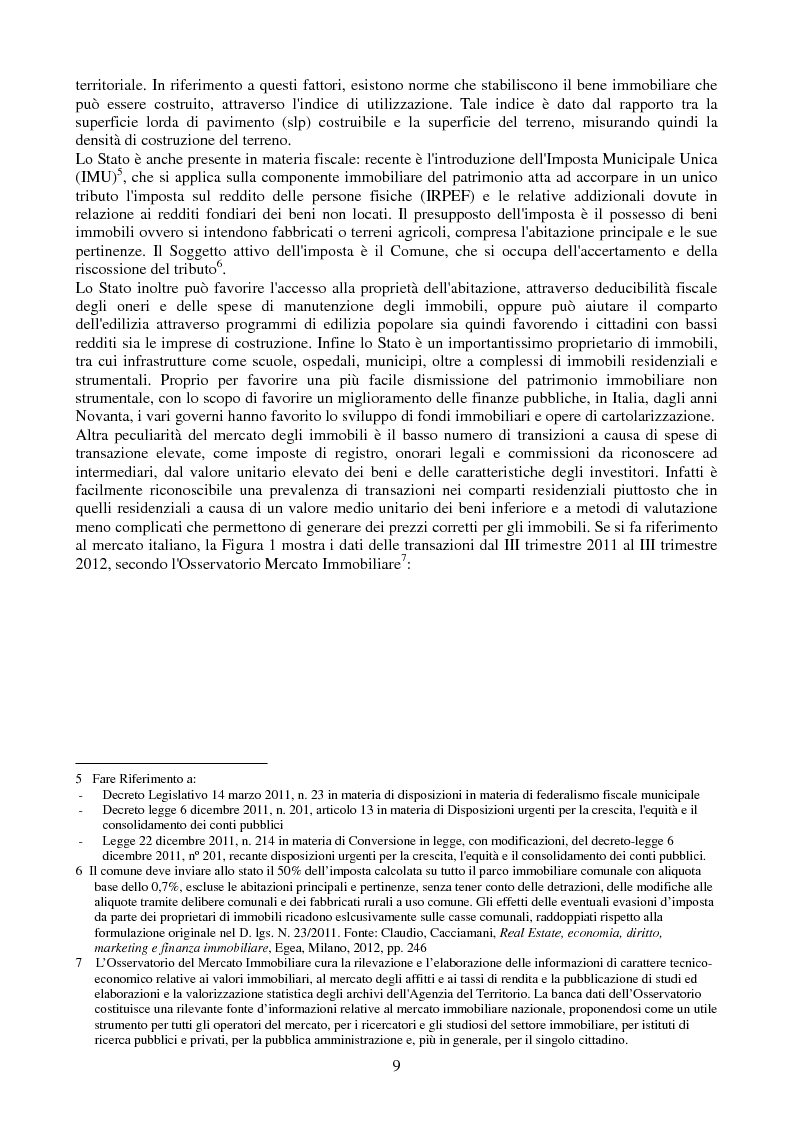 Anteprima della tesi: I Fondi d'Investimento Immobiliari chiusi: il caso Aberdeen Asset Management, Pagina 3