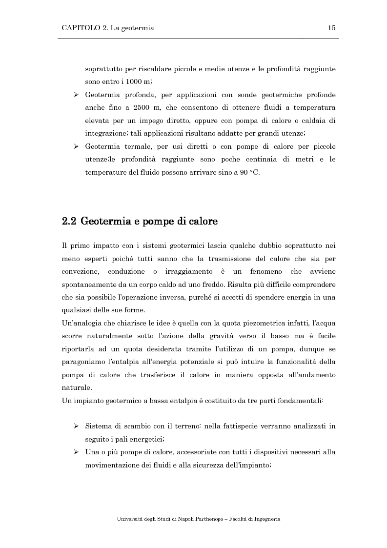 Anteprima della tesi: Analisi numerica delle prestazioni termiche di pali energetici, Pagina 7