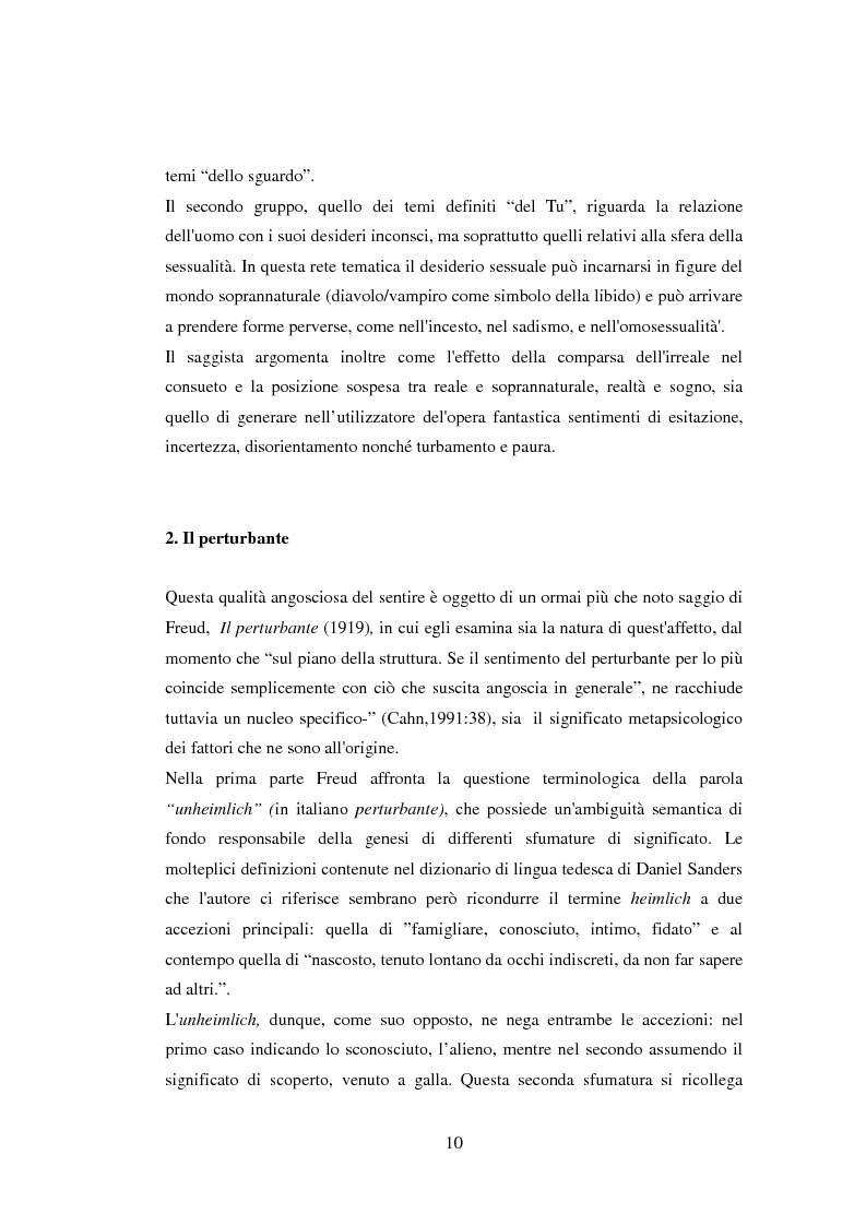 Anteprima della tesi: La rappresentazione del vampiro in adolescenza. Un'indagine psicoanalitica., Pagina 9