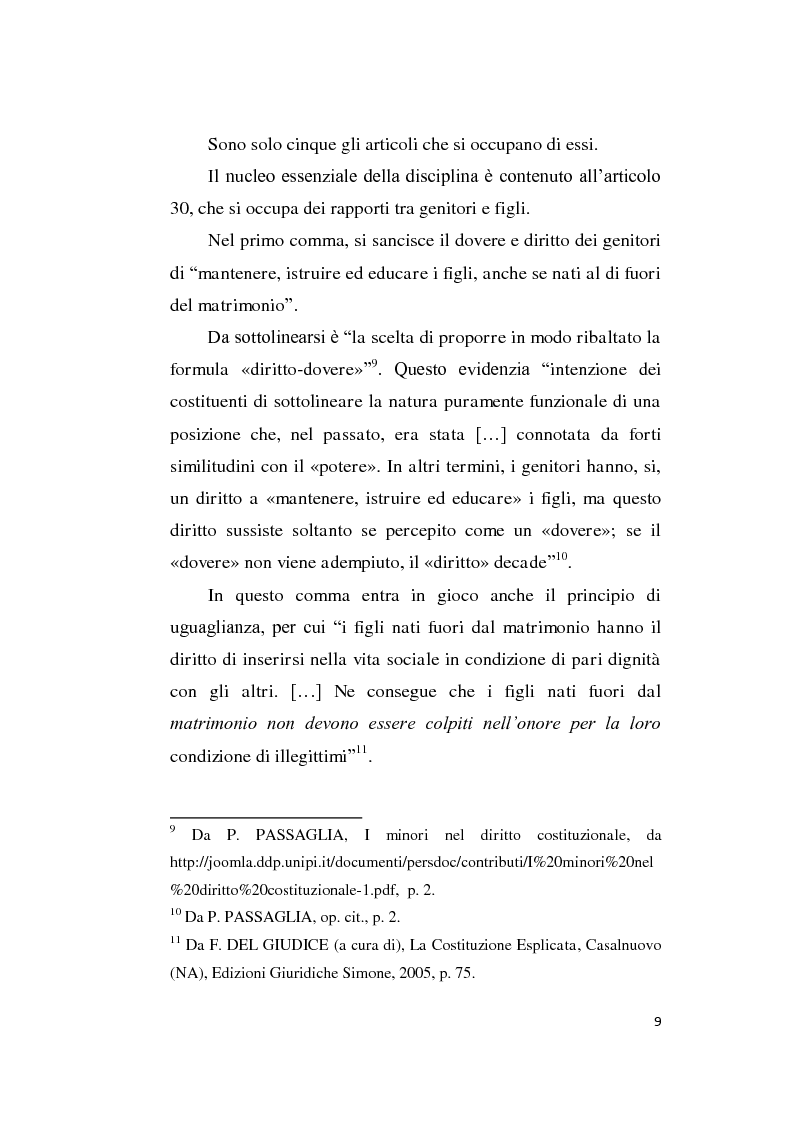 Anteprima della tesi: La tutela dei minori su Internet ai sensi dell'art. 31 co. 2 cost., Pagina 6