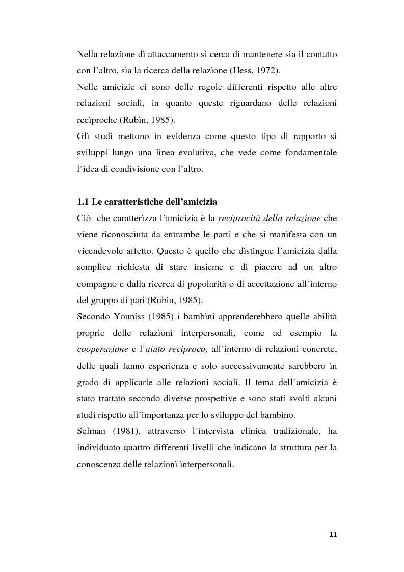 Anteprima della tesi: Amici che si scelgono. Una ricerca sulla reciprocità, Pagina 3