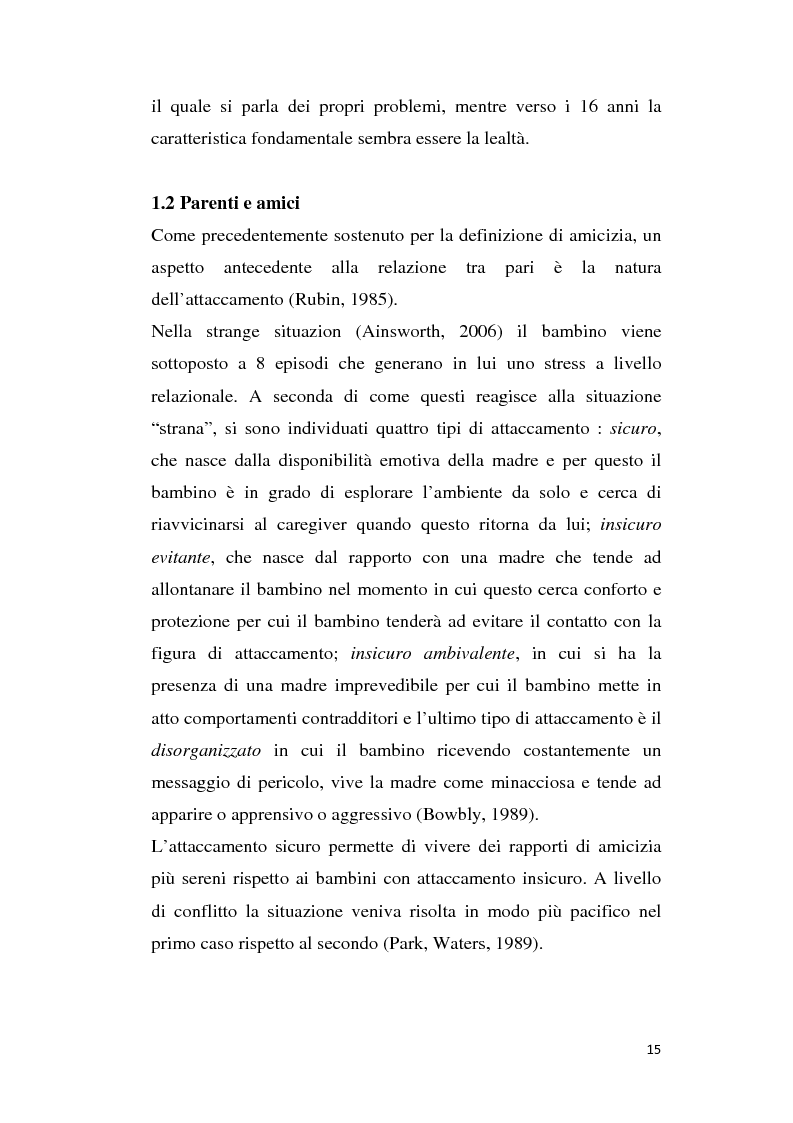 Anteprima della tesi: Amici che si scelgono. Una ricerca sulla reciprocità, Pagina 7