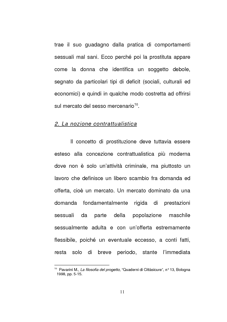 Anteprima della tesi: Le politiche della sicurezza e la prostituzione, Pagina 12