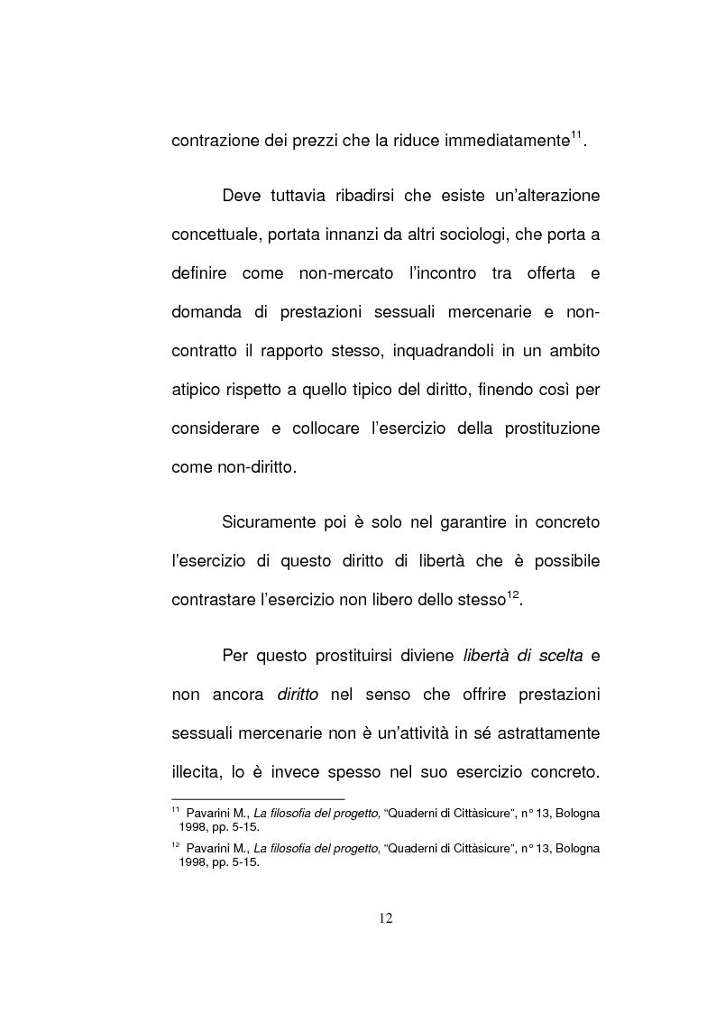 Anteprima della tesi: Le politiche della sicurezza e la prostituzione, Pagina 13