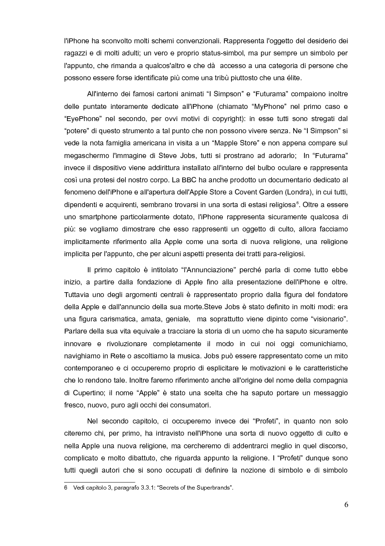 Anteprima della tesi: L'iPhone come ''oggetto di culto?'' Un approccio multiculturale, Pagina 7