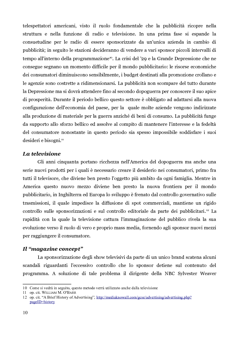 Anteprima della tesi: La pubblicità televisiva in Giappone e in Occidente - Analisi e confronto tra metodi comunicativi, Pagina 5