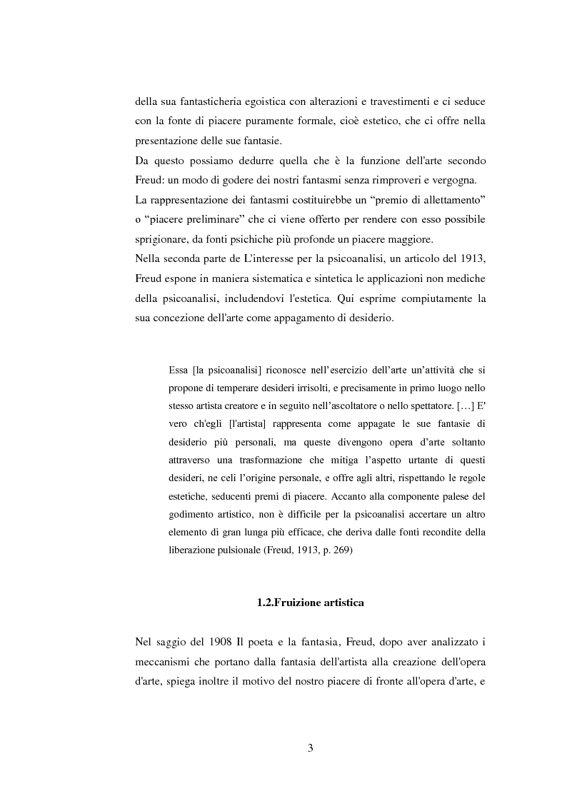 Anteprima della tesi: Psicoanalisi dell'Arte e della Musica, Pagina 4