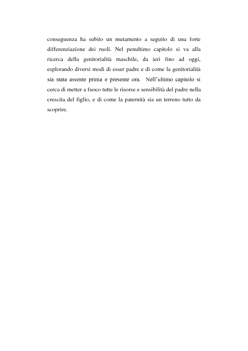 Anteprima della tesi: Il ruolo della figura paterna nello sviluppo psicologico del figlio, Pagina 3