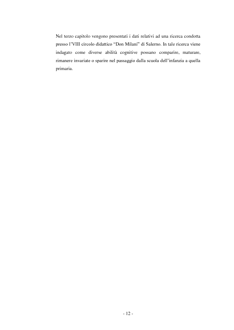 Anteprima della tesi: Una, nessuna, centomila. Lo sviluppo delle intelligenze in bambini della scuola dell'infanzia e primaria, Pagina 5