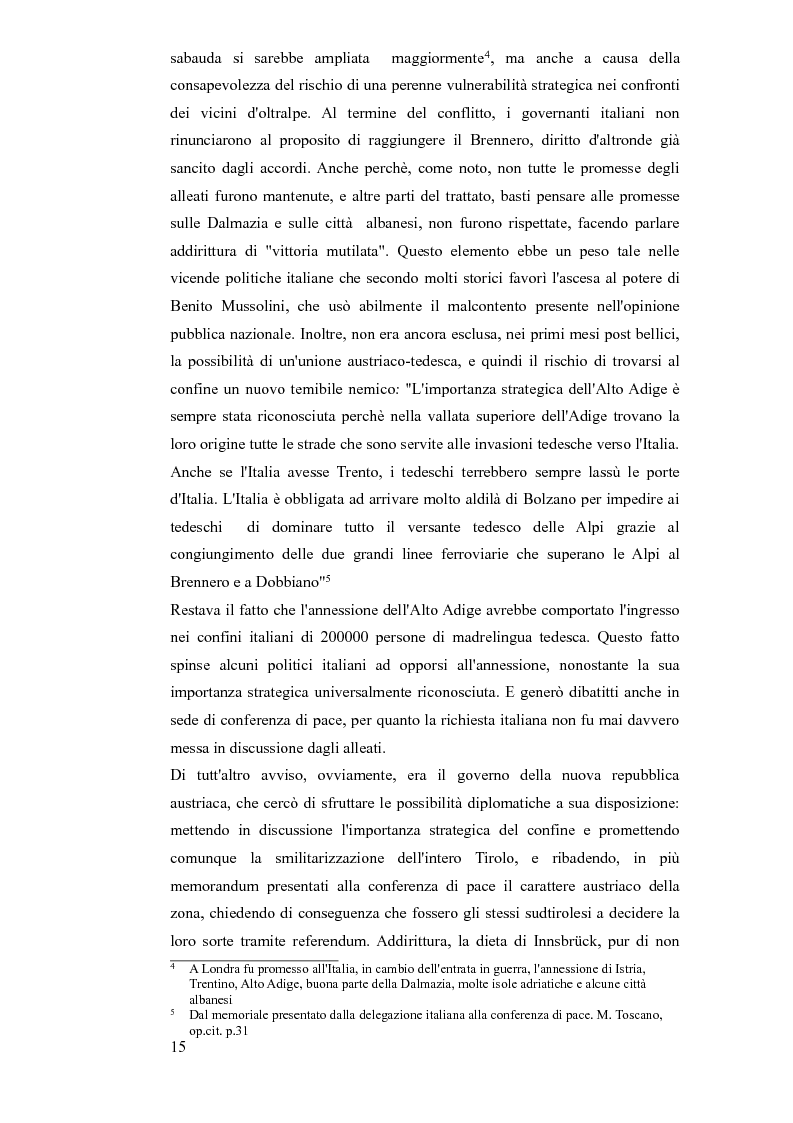 Estratto dalla tesi: Dal locale al globale: il futuro dell'autonomia altoatesina