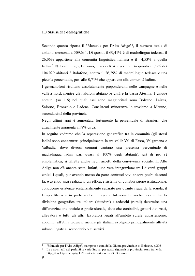 Anteprima della tesi: Dal locale al globale: il futuro dell'autonomia altoatesina, Pagina 4
