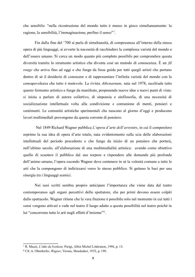 Anteprima della tesi: Virtual set. Percorsi fra teatro e tecnologie, Pagina 7
