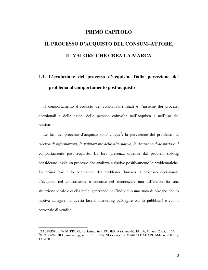 Anteprima della tesi: L'analisi dello shopping emozionale, il Factory Outlet Village, Pagina 4