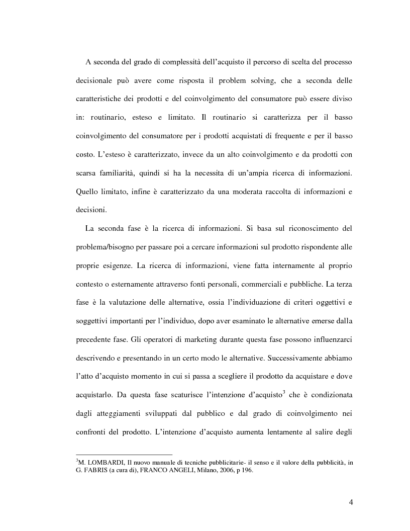 Anteprima della tesi: L'analisi dello shopping emozionale, il Factory Outlet Village, Pagina 5
