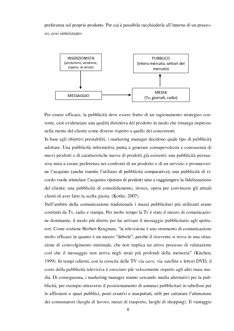 Anteprima della tesi: La comunicazione dell'impresa e la percezione del cliente - Il caso della Cantina Mesa, Pagina 4