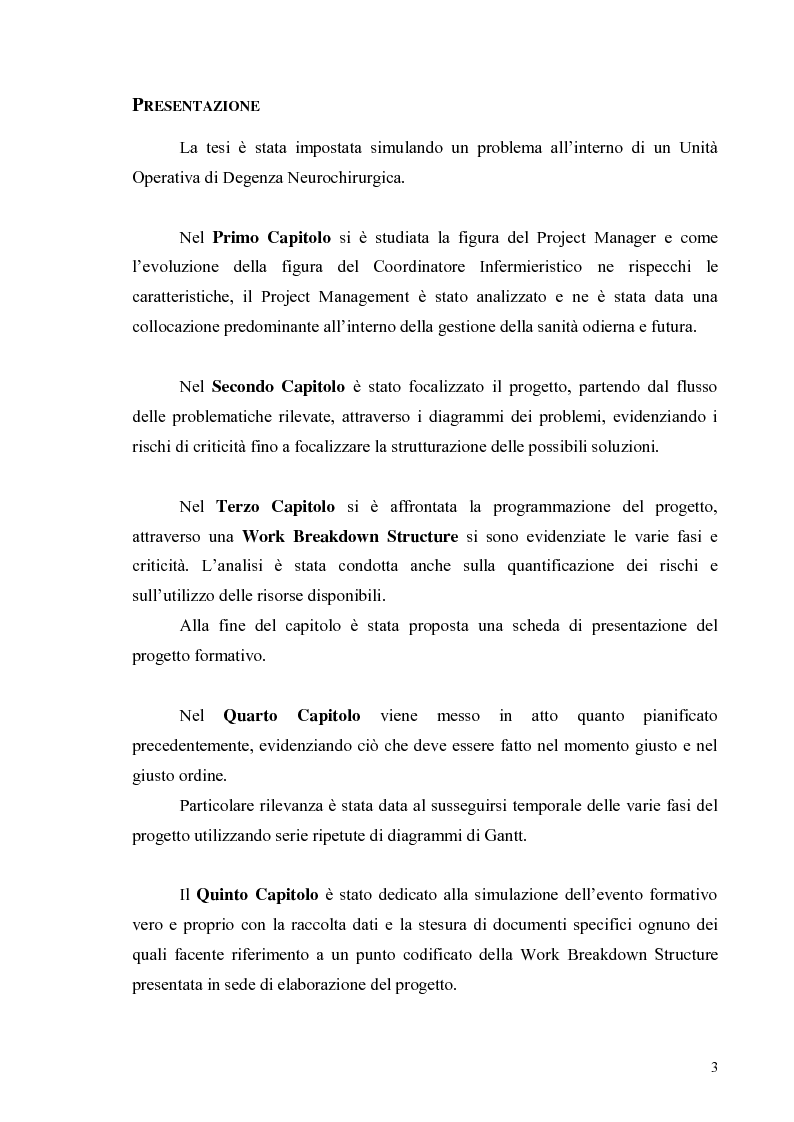 Anteprima della tesi: Progetto di Miglioramento della Qualità dell'Assistenza alla persona sottoposta a Contenzione Fisica in un reparto di Neurochirurgia, Pagina 4