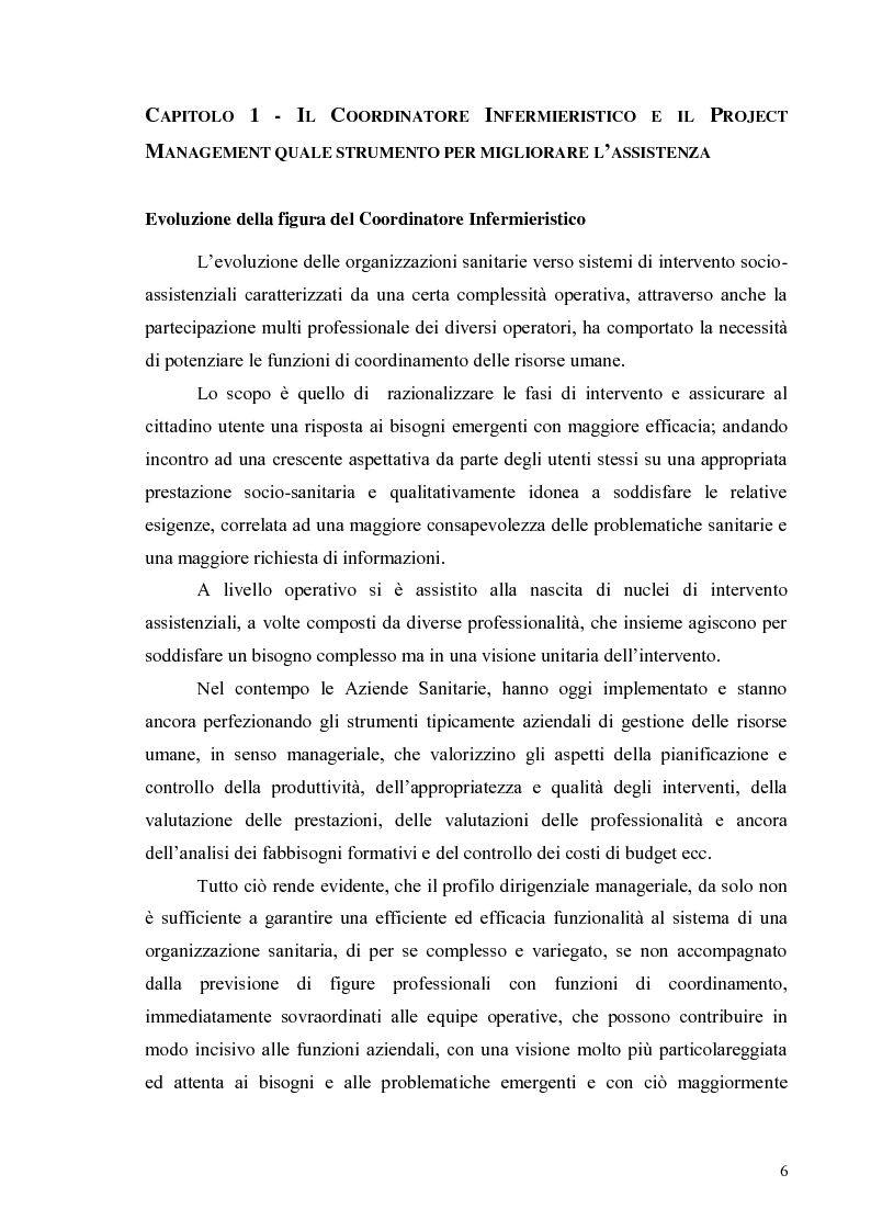 Anteprima della tesi: Progetto di Miglioramento della Qualità dell'Assistenza alla persona sottoposta a Contenzione Fisica in un reparto di Neurochirurgia, Pagina 7