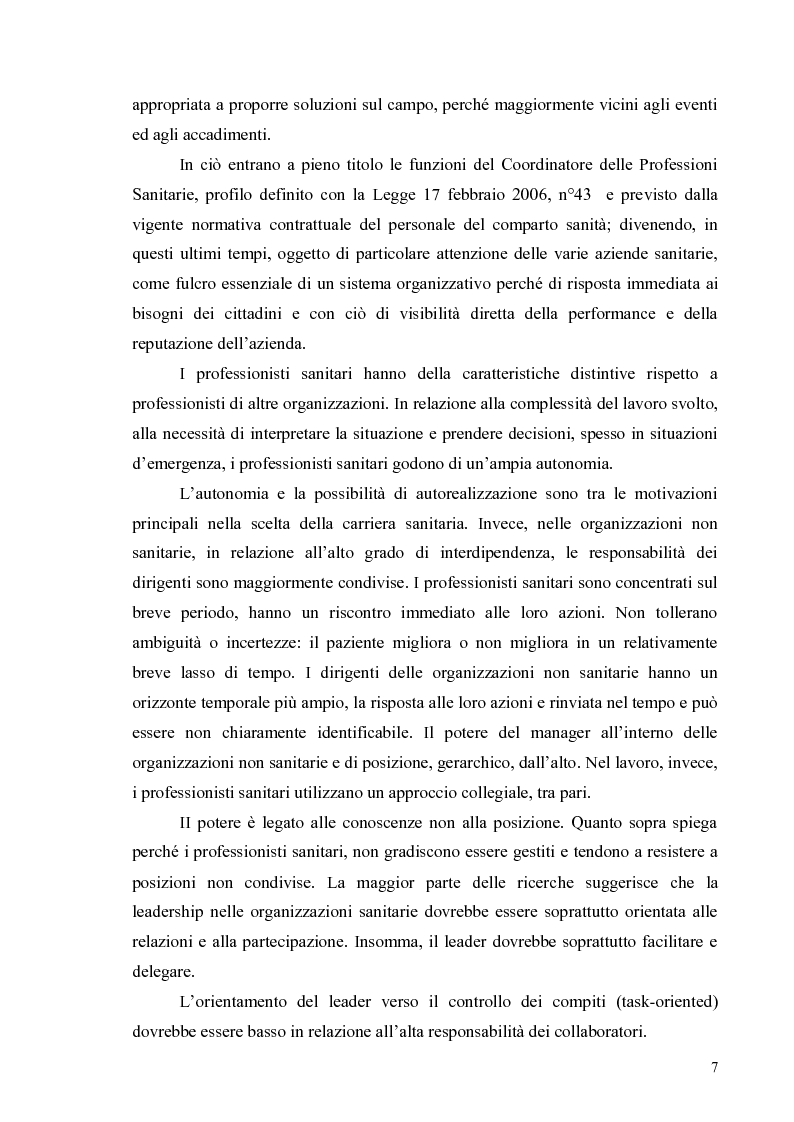Anteprima della tesi: Progetto di Miglioramento della Qualità dell'Assistenza alla persona sottoposta a Contenzione Fisica in un reparto di Neurochirurgia, Pagina 8