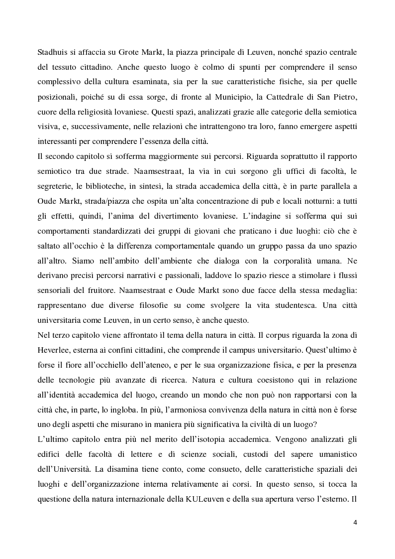Anteprima della tesi: Leuven. La città come testo. Analisi semiotica di un'"Univer-city", Pagina 5