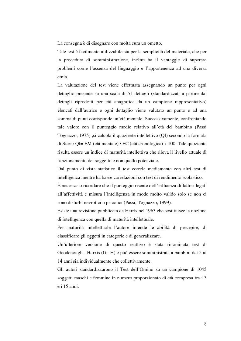 Anteprima della tesi: Il test del disegno della famiglia, Pagina 7