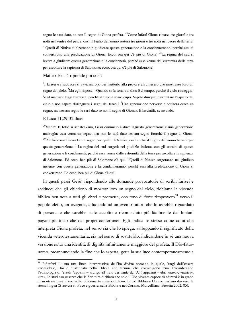 Anteprima della tesi: «Il segno di Giona» (Mt 12,39-40). Da Pinocchio a Paolo di Tarso: una simbolica della resurrezione in declinazione didattica., Pagina 10