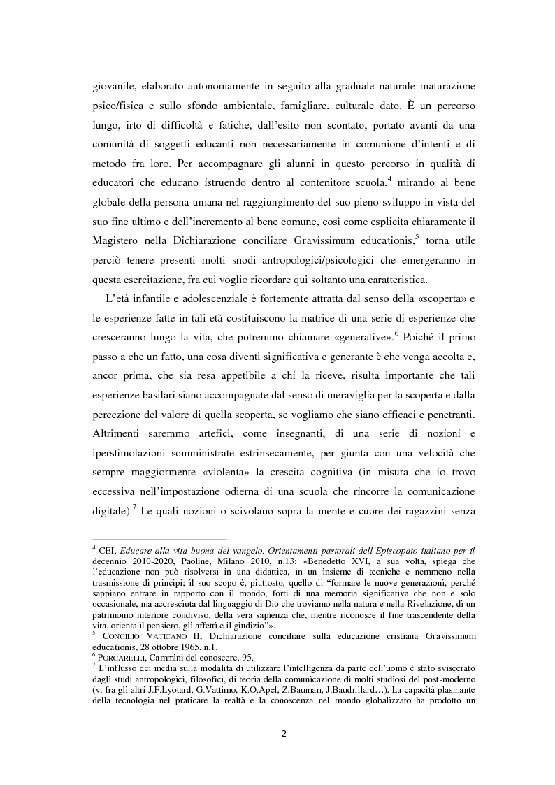 Anteprima della tesi: «Il segno di Giona» (Mt 12,39-40). Da Pinocchio a Paolo di Tarso: una simbolica della resurrezione in declinazione didattica., Pagina 3